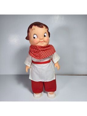 Campbells Soup Kids Doll Boy Vintage 60s Chef Doll 9 3/4" Tall Collectable
